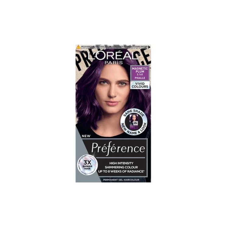 Фарба для волосся L'oreal Preference Vivid Colours /3.161/ Magnetic Plum