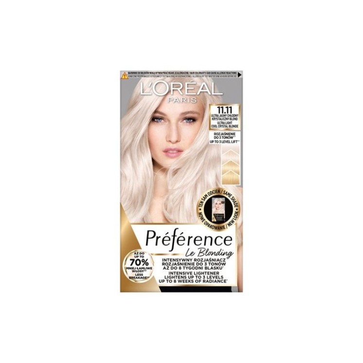 Фарба для волосся L'oreal Preference /11.11/ Ultralight Cool Crystal Blond
