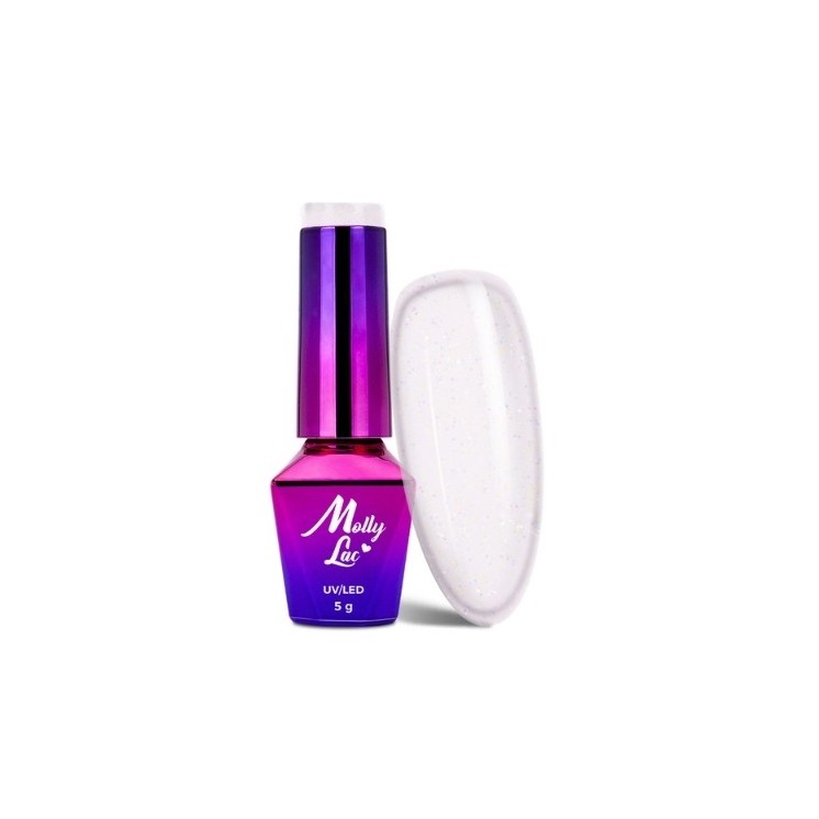 MollyLac /220/ Winter Crystalize Hybrid Nail Polish Morning Light 5 мл