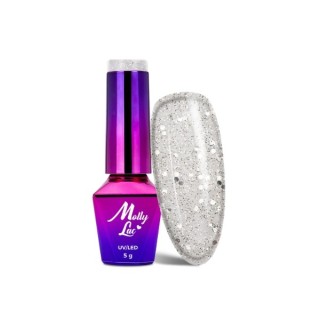 MollyLac /30/ Queens of Life Brilliant Hybrid Nail Polish 5 мл