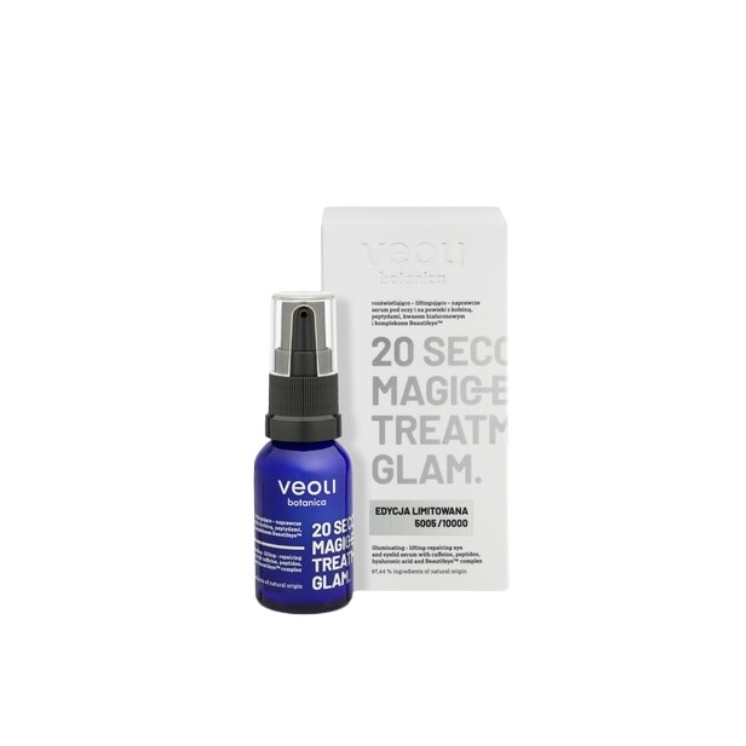 Veoli Botanica 20 Sekonds Magic Eye Treatment Glam Limited Edition liftend en verhelderend Serum 15 ml