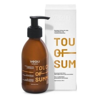 Veoli Botanica Touch of Summer bräunende Körperlotion mit Algenextrakt 195 ml