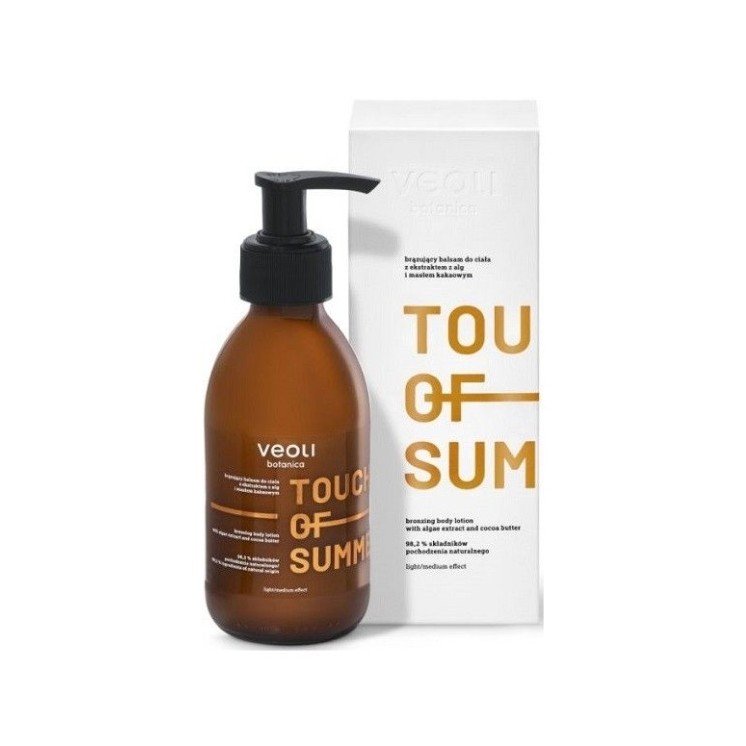 Veoli Botanica Touch of Summer bronzing Bodylotion met algenextract 195 ml