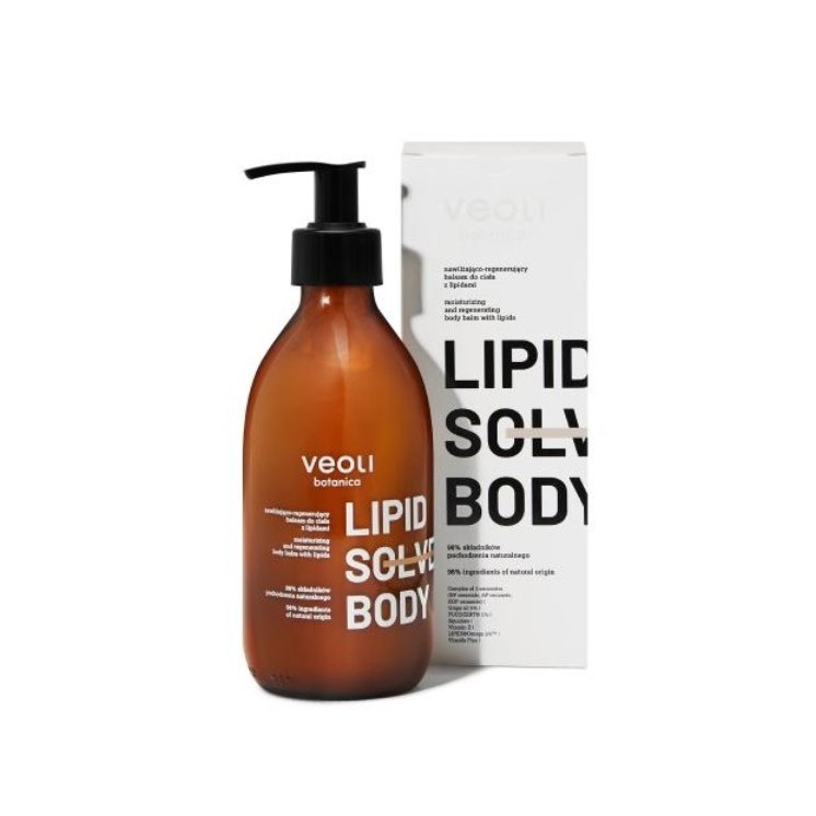 Veoli Botanica Lipid Solve Body зволожуючий і відновлюючий лосьйон для тіла з ліпідами 290 мл