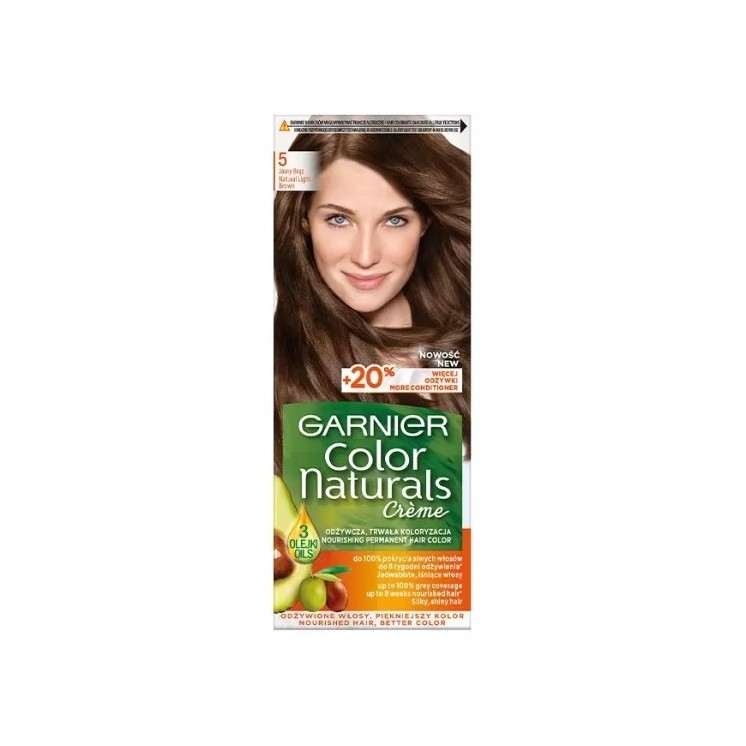 Garnier Color Naturals Haarverf / 5 / Lichtbruin