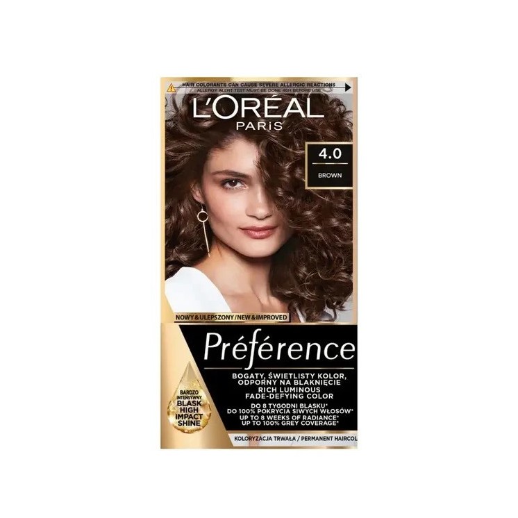 L'oreal Preference Haarfärbemittel /4/ Braun