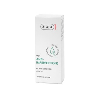 Ziaja Med Cleansing Treatment Gesichtscreme zur Reduzierung von Unreinheiten, 50 ml