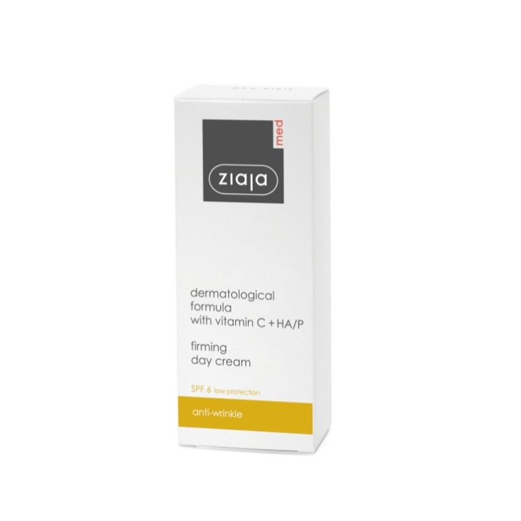Ziaja Med Vitamin C+HA/P Treatment Straffende Tagesgesichtscreme SPF 6 50 ml