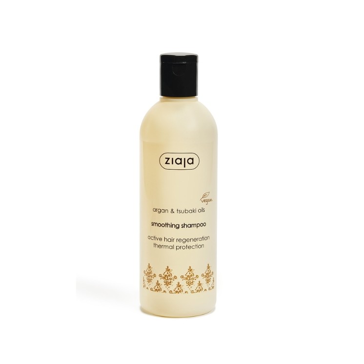 Ziaja Argan Smoothing haarshampoo behandeling met argan- en tsubaki-oliën 300 ml