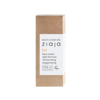 Легкий зволожувальний та кисневий крем для обличчя Ziaja Baltic Home Spa Fit 50 мл