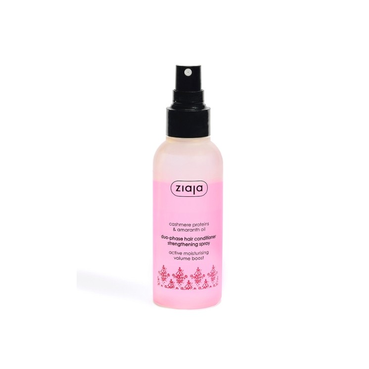 Ziaja Cashmere Tweefasen Spray Conditioner Versterkende Cashmere Behandeling met Amarantolie 125 ml