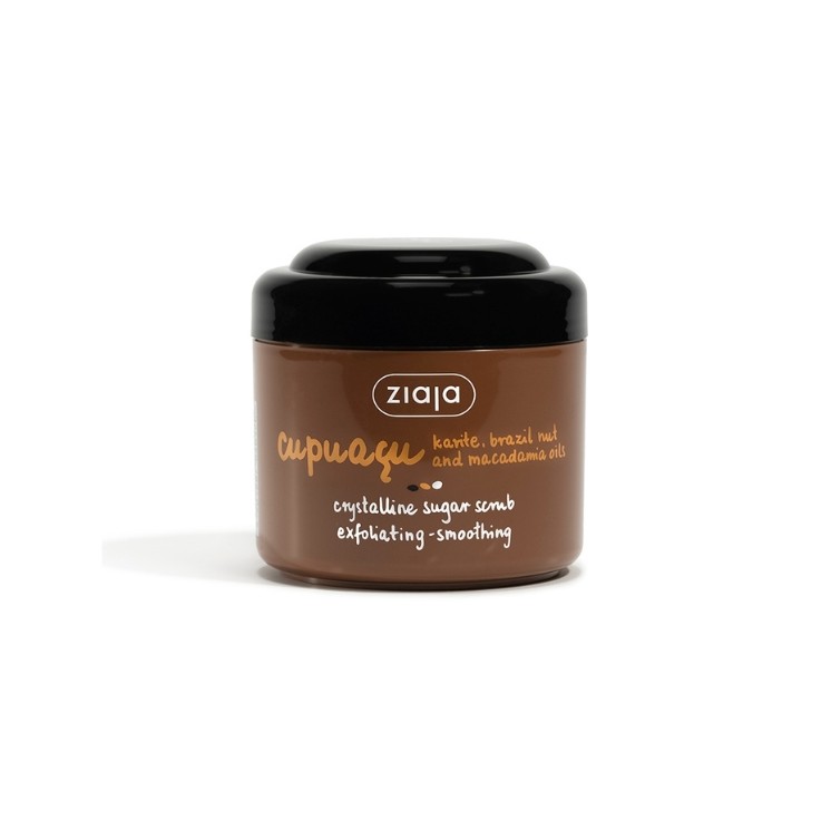Кристалічний цукровий Peeling Ziaja Cupuacu, що відлущує та розгладжує шкіру, 200 мл