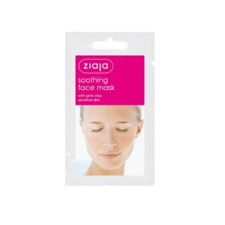 Ziaja Verzachtend gezichtsmasker met roze klei 7 ml