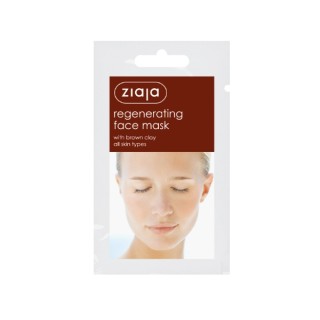 Ziaja Regenererend gezichtsmasker met bruine klei 7 ml