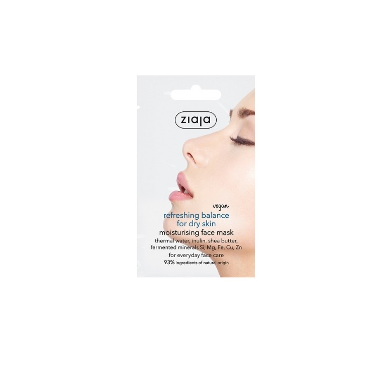Ziaja Creamy Face Mask Microbiome Balance voor de droge huid 7 ml