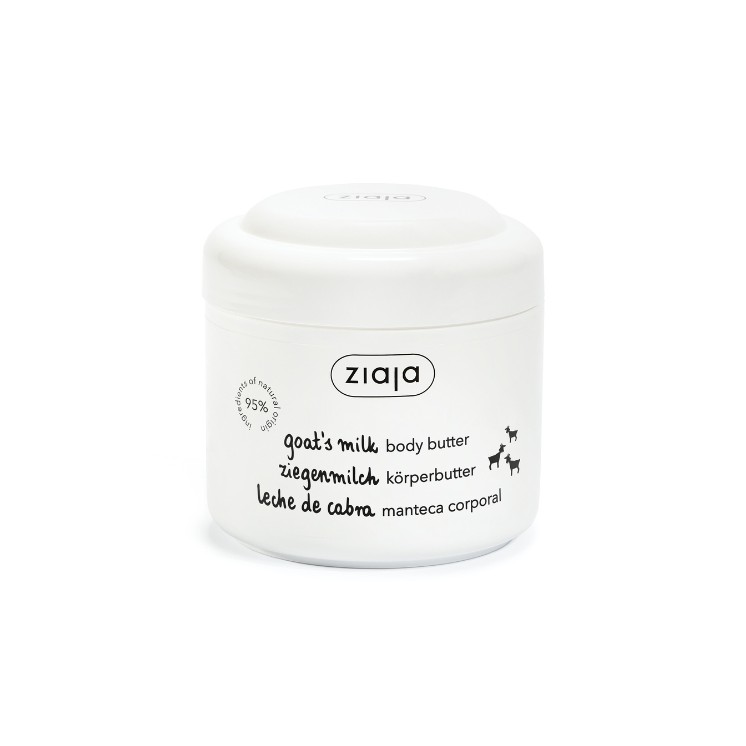 Крем для тіла Ziaja Goat Milk Body Butter Regenerating Omega 3 + Omega 6 + вітамін E 200 мл