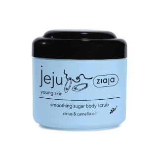 Ziaja Jeju Zucker- Peeling mit schwarzen Punkten, 200 ml