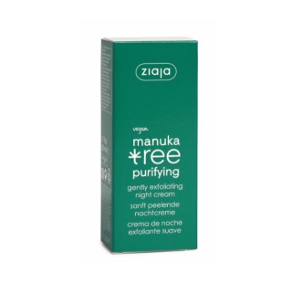 Ziaja Cleansing Mikro-Peeling-Gesichtscreme mit Mandelsäure für die Nacht 50 ml