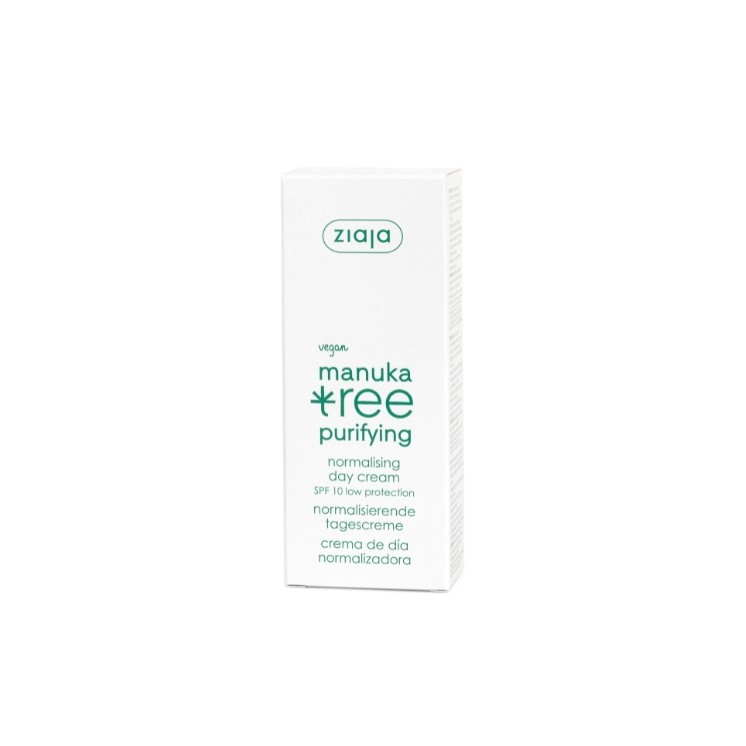 Ziaja Cleansing Face Cream feuchtigkeitsspendendes korrigierendes und adstringierendes Gleichgewicht SPF10 niedriger Schutz 50 m