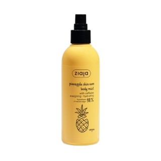 Ziaja Pineapple Body Mist mit Koffein im Spray 200 ml