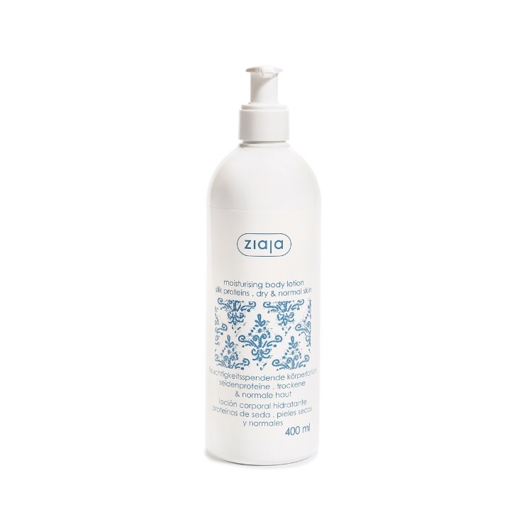 Ziaja Silk hydraterende bodymilk met zijdeproteïnen 400 ml