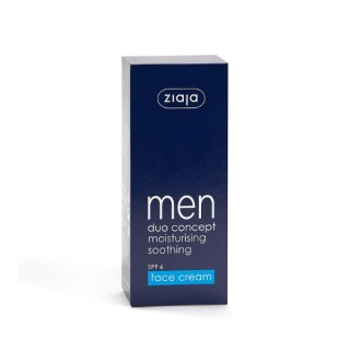 Ziaja Yego Hydraterende gezichtscrème voor mannen SPF6 lage bescherming 50 ml