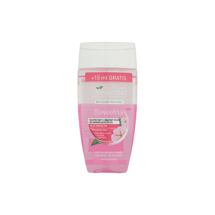 Bielenda Cotton 2-fasen oogmake-up remover 140 ml