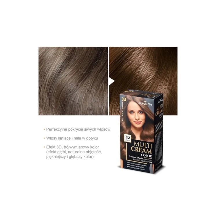 Joanna Multi Cream Colour Haarverf /33/ Natuurlijk blond
