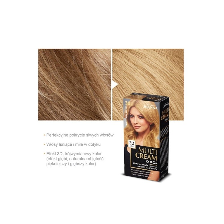 Фарба для волосся Joanna Multi Cream Colour /30,5/ Сонячний blond