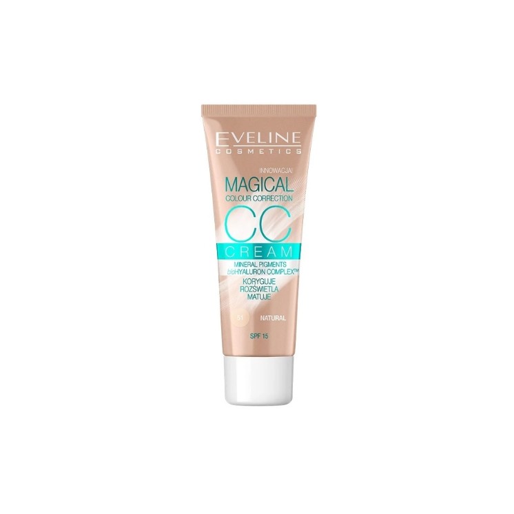 Eveline CC Cream Magical Мультифункціональний підклад /51/ Natural 30 мл