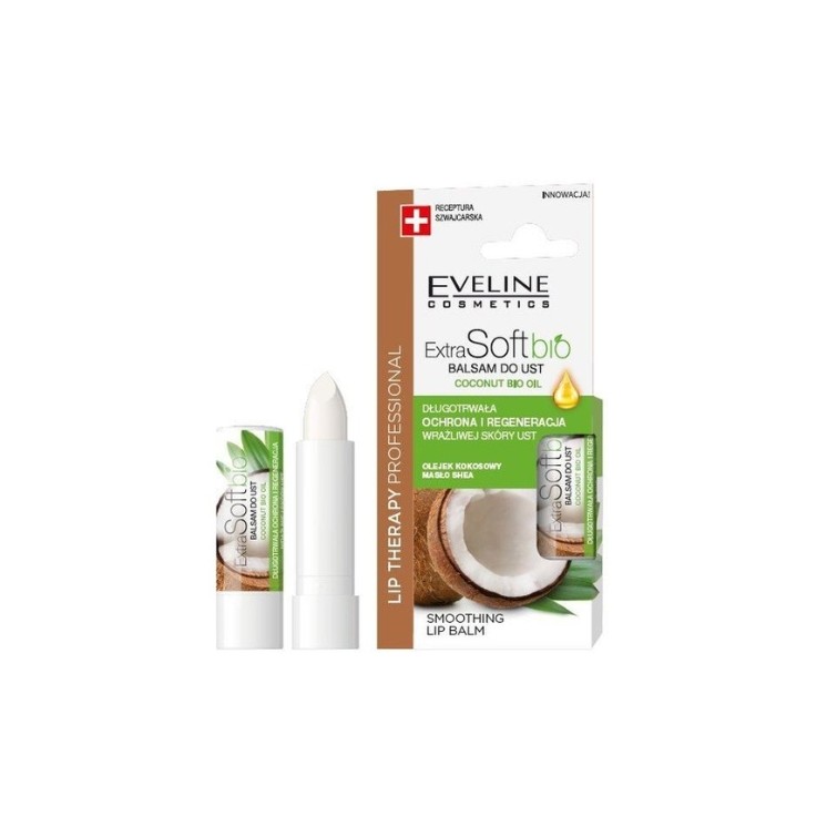 Eveline Lip Therapy Professional Extra Soft Bio Kokos Lippenbalsam 4g