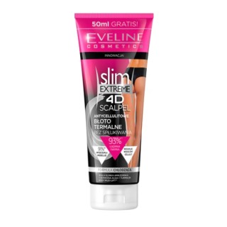 Eveline 4D Slim Extreme Scalpel Anti-Cellulite Thermische Modder 250 ml