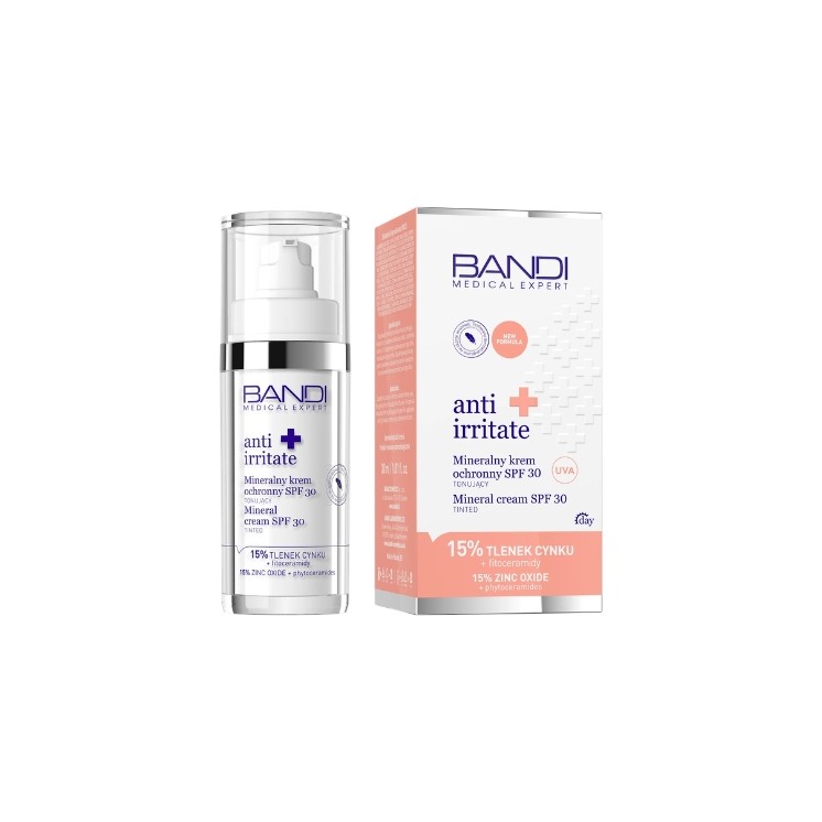 Bandi Medical Expert Anti-Irritations-Mineral-Schutz-Gesichtscreme SPF30 Getönt 50 ml