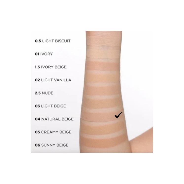 Зволожуюча та покриваюча основа Eveline Better than Perfect /04/ Natural Beige 30 мл