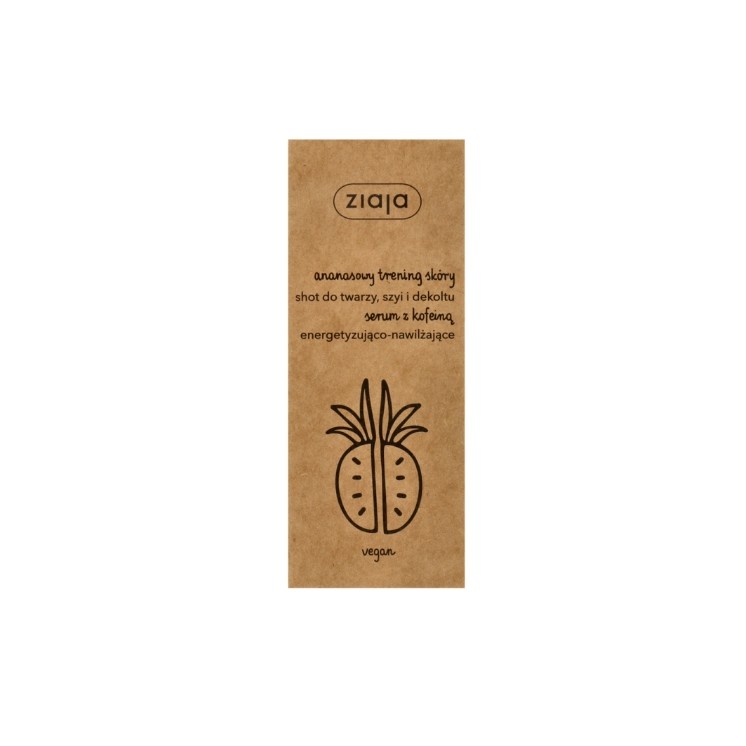 Ziaja Ananas Shot voor gezicht, hals en decolleté 50 ml